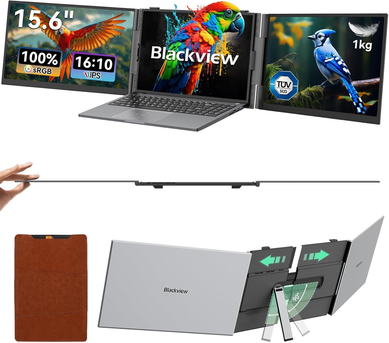Blackview DCM8 Monitor Portátil Triple 15.6 pulgadas
